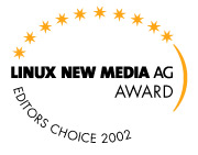 Linux New Media Award 2002