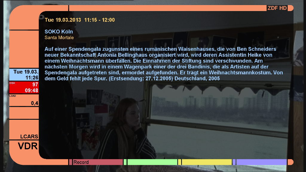 On Screen Menu