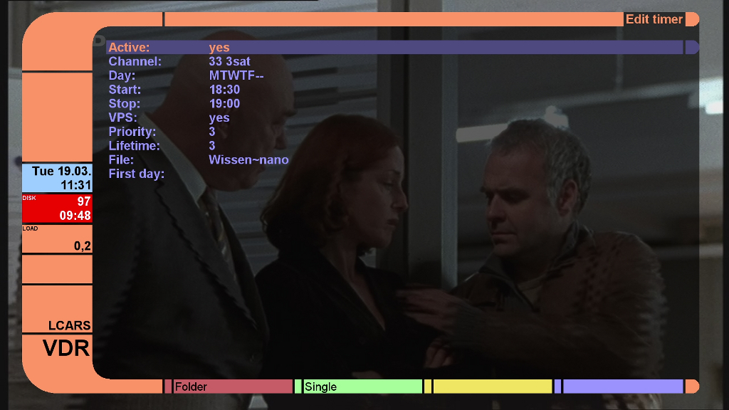 On Screen Menu